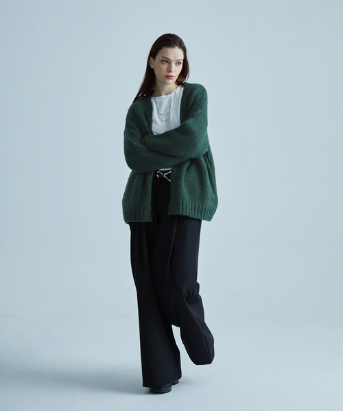 ウールライクメランジカーディガン（カーディガン/ボレロ