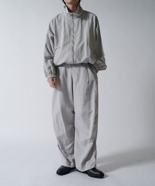 Lui's（ルイス）の「リサイクルグログラントラックジャケット（ブルゾン・メンズ・ブラック/ライトグレー・FREE）」の14枚目の写真