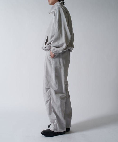 Lui's（ルイス）の「リサイクルグログラントラックジャケット（ブルゾン・メンズ・ブラック/ライトグレー・FREE）」の16枚目の写真