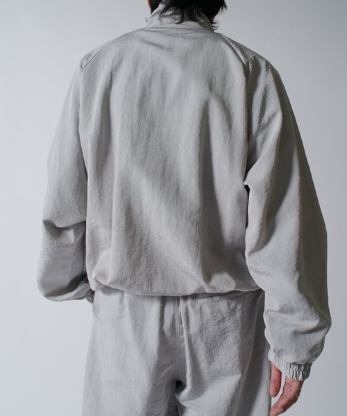 Lui's（ルイス）の「リサイクルグログラントラックジャケット（ブルゾン・メンズ・ブラック/ライトグレー・FREE）」の13枚目の写真