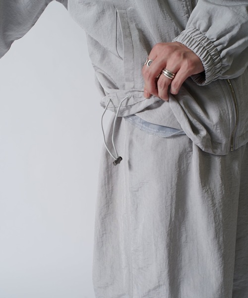 Lui's（ルイス）の「リサイクルグログラントラックジャケット（ブルゾン・メンズ・ブラック/ライトグレー・FREE）」の21枚目の写真