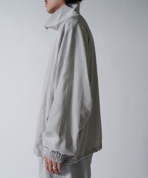 Lui's（ルイス）の「リサイクルグログラントラックジャケット（ブルゾン・メンズ・ブラック/ライトグレー・FREE）」の19枚目の写真