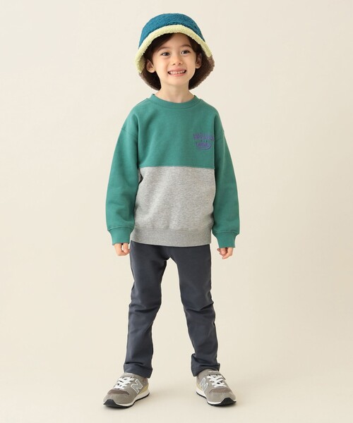 BEAMS mini(ビームスミニ)の「まいにち GOGO パンツ(70〜120cm)(その他パンツ・キッズ・ベージュ/オレンジ/ピンク/オリーブ/チャコールグレー/ブルー/グリーン系その他5/パープル系その他4/インディゴブルー/クリーム・70/80/100/110/120/90t)」の12枚目の写真
