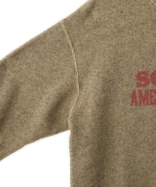 schott（ショット）の「Schott/ショット/SALT AND PEPPER SWEAT AMERICAN ORIGINAL/ソルト＆ペッパー スウェット アメリカンオリジナル（スウェット・メンズ・グレー/ベージュ・M/L/XL/2XL）」の21枚目の写真