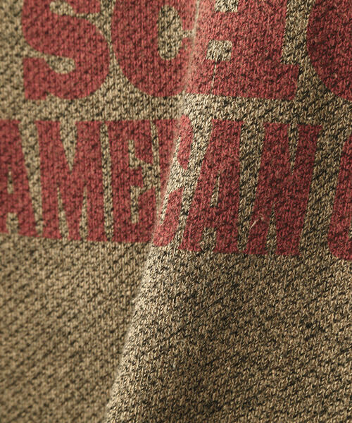 schott（ショット）の「Schott/ショット/SALT AND PEPPER SWEAT AMERICAN ORIGINAL/ソルト＆ペッパー スウェット アメリカンオリジナル（スウェット・メンズ・グレー/ベージュ・M/L/XL/2XL）」の19枚目の写真