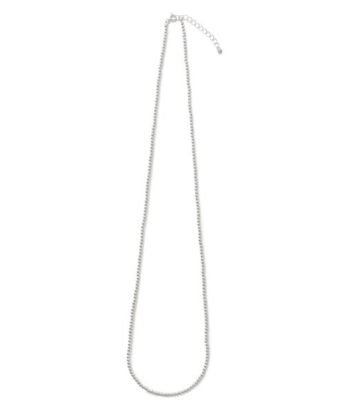 Pierrot（ピエロ）の「ブラスビーズミドルネックレス（ネックレス・レディース・シルバー/ゴールド・FREE）」の9枚目の写真