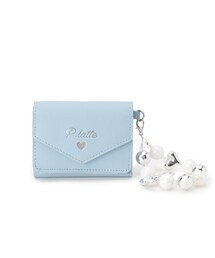 PINK-latte | チャーム付き三つ折りミニ財布(財布)