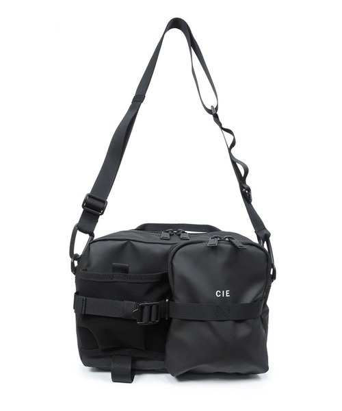 CIE(シー)の「【CIE】GRID3 SHOULDER BAG -05 32065(ショルダーバッグ・メンズ・ブラック/オリーブ/ネイビー/ライトグレー・FREE)」の2枚目の写真
