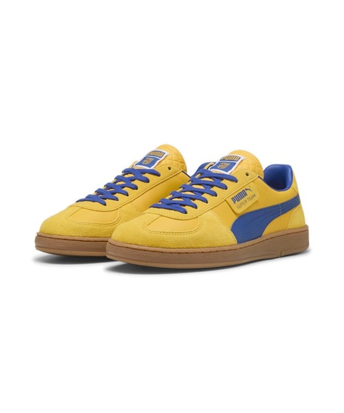 PUMA(プーマ)の「SUPER TEAM PARMA 401079-01(スニーカー・メンズ・イエロー・23.5cm/24.5cm/26.5cm/27.5cm/24.0cm/27.0cm/28.0cm/23.0cm/22.5cm/25.0cm/25.5cm/26.0cm/28.5cm/29.0cm/30.0cm)」の3枚目の写真