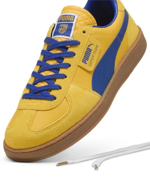 PUMA(プーマ)の「SUPER TEAM PARMA 401079-01(スニーカー・メンズ・イエロー・23.5cm/24.5cm/26.5cm/27.5cm/24.0cm/27.0cm/28.0cm/23.0cm/22.5cm/25.0cm/25.5cm/26.0cm/28.5cm/29.0cm/30.0cm)」の5枚目の写真