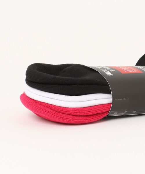 Manhattan Portage（マンハッタンポーテージ）の「Short Socks 3P Set（ソックス/靴下・メンズ・ホワイト/ブラック/ピンク系その他/ブルー系その他・SMALL/MEDIUM）」の16枚目の写真