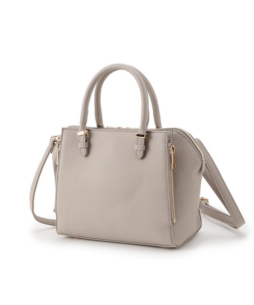 grove（グローブ）の「【人間工学】タテZipメタルベルトサブ付き2WAYトート【入卒対応可】（ショルダーバッグ・レディース・グレー/ブラック/ブラウン系その他・00）」の16枚目の写真