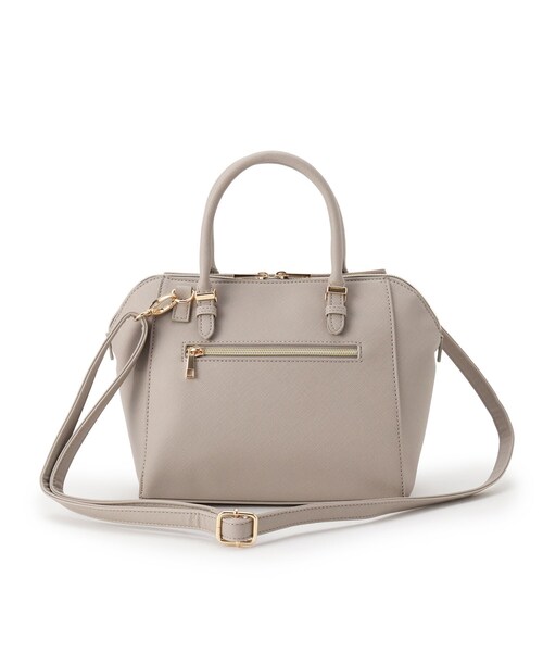 grove（グローブ）の「【人間工学】タテZipメタルベルトサブ付き2WAYトート【入卒対応可】（ショルダーバッグ・レディース・グレー/ブラック/ブラウン系その他・00）」の18枚目の写真