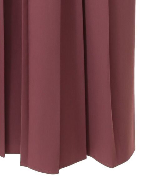 YECCA VECCA(イェッカヴェッカ)の「ベルト付きプリーツワンピース(ワンピース・レディース・パープル/ネイビー/ベージュ・FREE)」の10枚目の写真