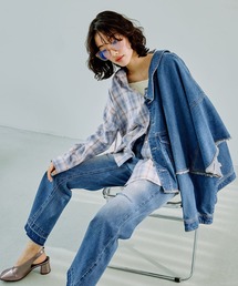 LEPSIM | オンブレチェックシャツ 242886(シャツ/ブラウス)