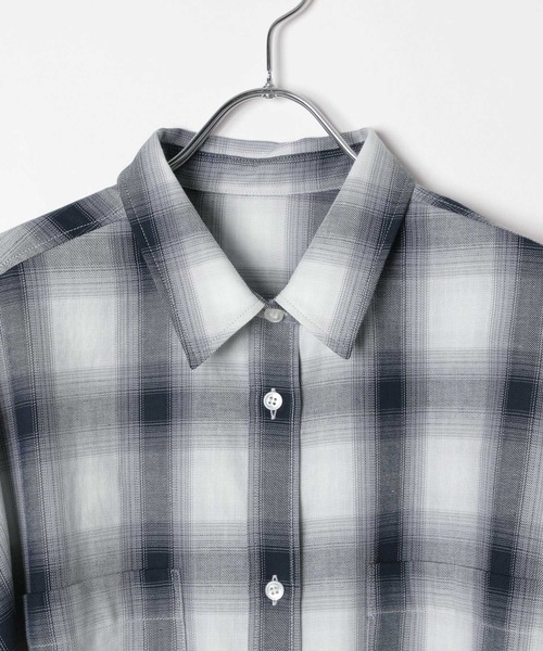 【今季新品★人気完売】レプシィム チェックシャツ 楽天市場】【SALE／50%OFF】オンブレチェックシャツ LEPSIM