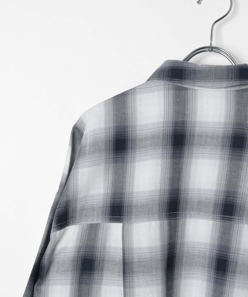 LEPSIM（レプシィム）の「オンブレチェックシャツ 242886（シャツ