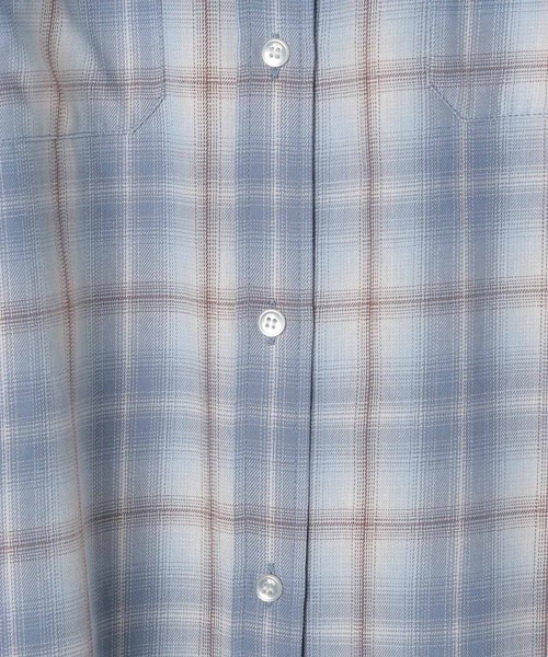 専用出品 (̂•͈⚇•͈ )̂ ୭*゜ セール】オンブレチェックシャツ 242886（シャツ/ブラウス