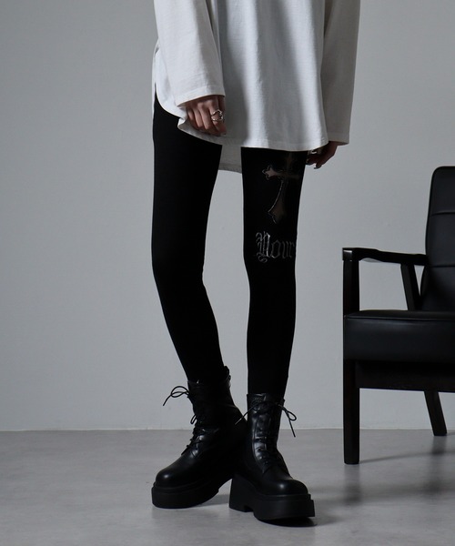 レグスタイリッシュ　ブラック　レギンス　２足セット WeARE LEG（S-Mサイズ）｜Mother