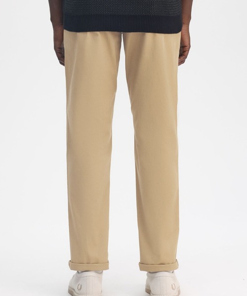 FRED PERRY（フレッドペリー）の「Slim Fit Trousers／スリムフィットトラウザー（チノパンツ・メンズ・ネイビー/ベージュ系その他/ダークグリーン/ダークブルー・30/28/32）」の10枚目の写真