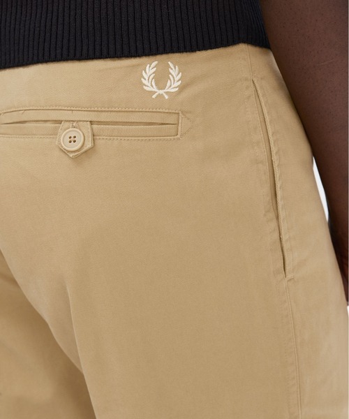 FRED PERRY（フレッドペリー）の「Slim Fit Trousers／スリムフィットトラウザー（チノパンツ・メンズ・ネイビー/ベージュ系その他/ダークグリーン/ダークブルー・30/28/32）」の11枚目の写真