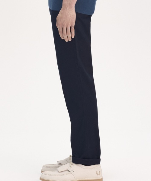 FRED PERRY（フレッドペリー）の「Slim Fit Trousers／スリムフィットトラウザー（チノパンツ・メンズ・ネイビー/ベージュ系その他/ダークグリーン/ダークブルー・30/28/32）」の14枚目の写真