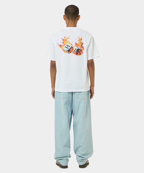 HUF（ハフ）の「ROLLIN HOT TEE（Tシャツ/カットソー・メンズ・ブラック/ホワイト・XX-LARGE/X-LARGE/LARGE/MEDIUM/SMALL）」の13枚目の写真