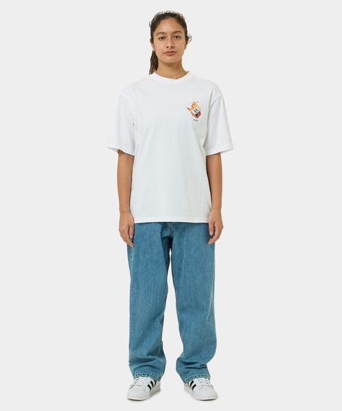 HUF（ハフ）の「ROLLIN HOT TEE（Tシャツ/カットソー・メンズ・ブラック/ホワイト・XX-LARGE/X-LARGE/LARGE/MEDIUM/SMALL）」の14枚目の写真