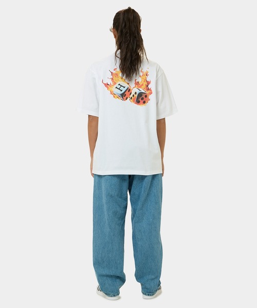 HUF（ハフ）の「ROLLIN HOT TEE（Tシャツ/カットソー・メンズ・ブラック/ホワイト・XX-LARGE/X-LARGE/LARGE/MEDIUM/SMALL）」の15枚目の写真