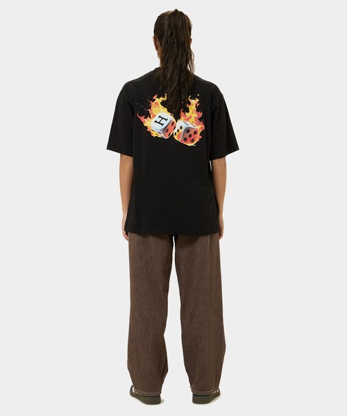 HUF（ハフ）の「ROLLIN HOT TEE（Tシャツ/カットソー・メンズ・ブラック/ホワイト・XX-LARGE/X-LARGE/LARGE/MEDIUM/SMALL）」の11枚目の写真