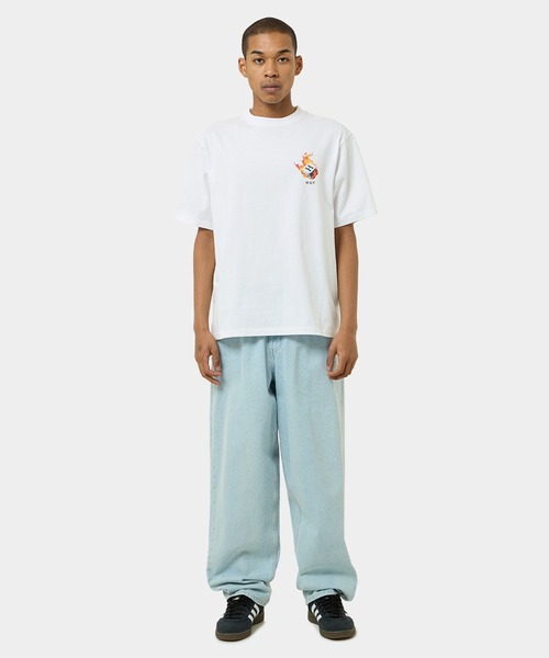 HUF（ハフ）の「ROLLIN HOT TEE（Tシャツ/カットソー・メンズ・ブラック/ホワイト・XX-LARGE/X-LARGE/LARGE/MEDIUM/SMALL）」の12枚目の写真