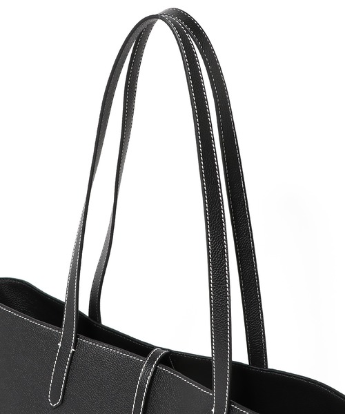 DEMELLIER LONDON（デメリエーロンドン）の「DEMELLIER / The Tokyo Tote バッグ（トートバッグ・レディース・ブラック・FREE）」の4枚目の写真