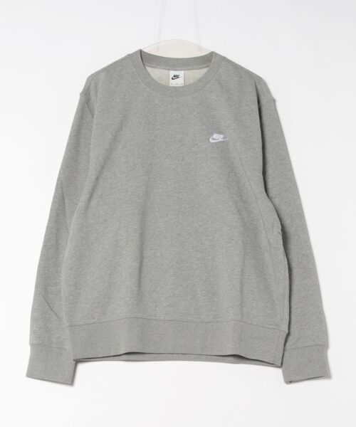 NIKE（ナイキ）の「《NIKEアパレル》ｸﾗﾌﾞ FT L/S ｸﾙｰ（Tシャツ/カットソー・メンズ・ヘザーグレー/ブラック/オフホワイト/グレー系その他・XL/S/M/L/2XL）」の18枚目の写真