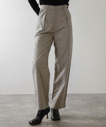 ENC | back label striped straight long pants / バックラベルストライプストレートロングパンツ(その他パンツ)