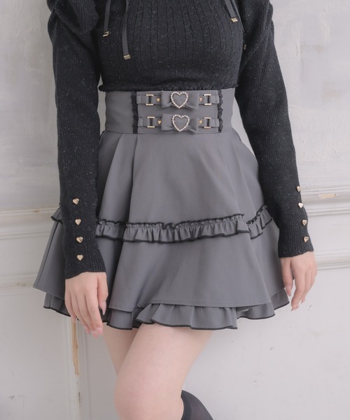 ROJITA(ロジータ)の「ベルトリボンデザインスカート(スカート・レディース・チェック/ピンク/ブラック/その他/グレー・FREE)」の18枚目の写真