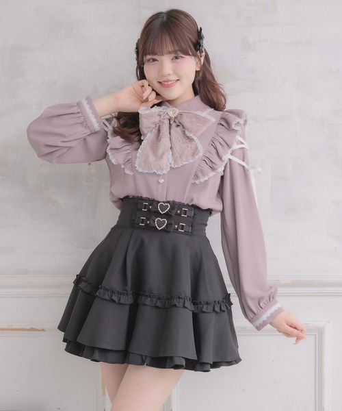 ROJITA(ロジータ)の「ベルトリボンデザインスカート(スカート・レディース・チェック/ピンク/ブラック/その他/グレー・FREE)」の20枚目の写真