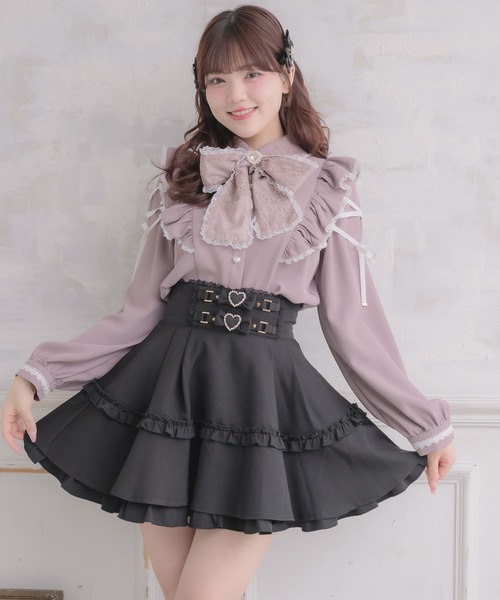 ROJITA(ロジータ)の「ベルトリボンデザインスカート(スカート・レディース・チェック/ピンク/ブラック/その他/グレー・FREE)」の22枚目の写真