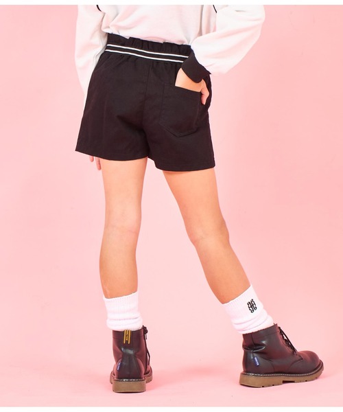 ANAP kids(アナップキッズ)の「ウエストゴムデザインジップ付ショートパンツ(その他パンツ・キッズ・ブラック/ブルー・130cm/120cm/110cm)」の19枚目の写真