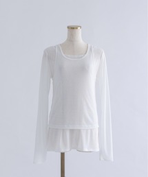 Sheer Ribbed Layering Tank Set