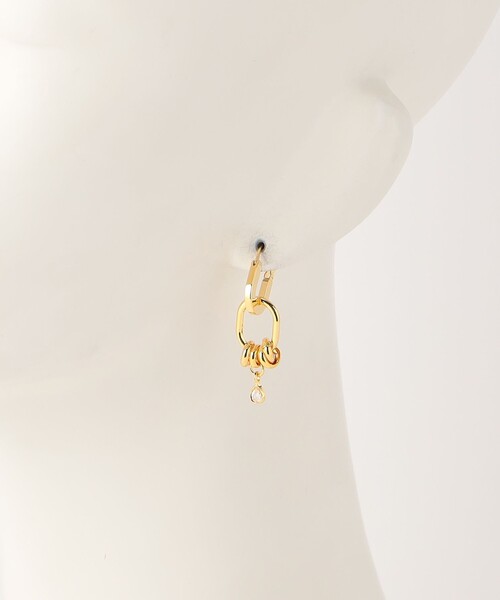 LAPUIS（ラピュイ）の「＜LAPUIS＞Bijou Coil ピアス -2WAY-（ピアス（両耳用）・レディース・その他1/ゴールド・FREE）」の8枚目の写真