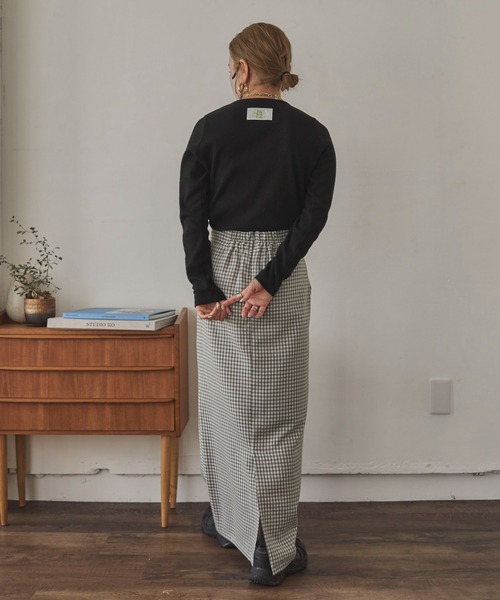 feepur by saya(フェピュールバイサヤ)の「【XSサイズあり】カラーチェックタイトスカート(スカート・レディース・グレー/ブルー/イエロー・MEDIUM/X-SMALL)」の16枚目の写真