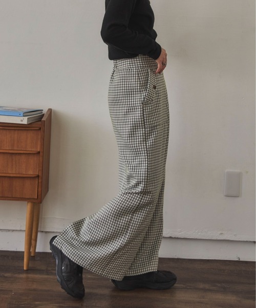 feepur by saya(フェピュールバイサヤ)の「【XSサイズあり】カラーチェックタイトスカート(スカート・レディース・グレー/ブルー/イエロー・MEDIUM/X-SMALL)」の18枚目の写真