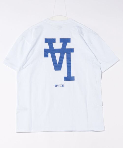 NEW ERA(ニューエラ)の「NEW ERA/ニューエラ 半袖Tシャツ バックプリント 14410095/14410096(Tシャツ/カットソー・メンズ・ブラック/ホワイト・M/L/XL/XXL)」の6枚目の写真