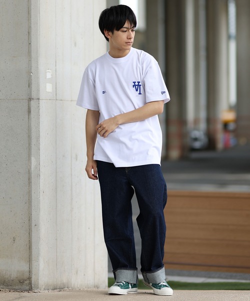 NEW ERA(ニューエラ)の「NEW ERA/ニューエラ 半袖Tシャツ バックプリント 14410095/14410096(Tシャツ/カットソー・メンズ・ブラック/ホワイト・M/L/XL/XXL)」の11枚目の写真