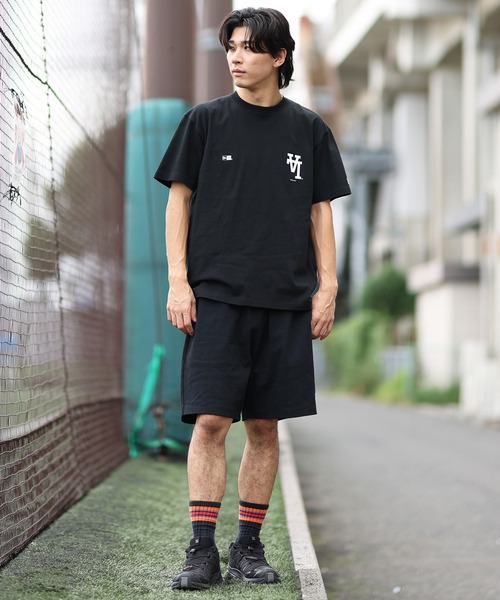 NEW ERA(ニューエラ)の「NEW ERA/ニューエラ 半袖Tシャツ バックプリント 14410095/14410096(Tシャツ/カットソー・メンズ・ブラック/ホワイト・M/L/XL/XXL)」の5枚目の写真