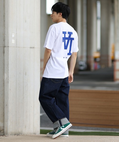 NEW ERA(ニューエラ)の「NEW ERA/ニューエラ 半袖Tシャツ バックプリント 14410095/14410096(Tシャツ/カットソー・メンズ・ブラック/ホワイト・M/L/XL/XXL)」の12枚目の写真