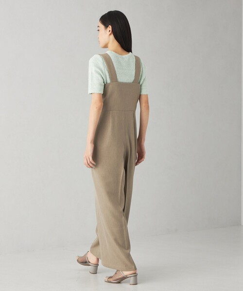 EMMEL REFINES（エメルリファインズ）の「＜EMMEL REFINES＞EM ワイドベルト サロペット（サロペット/オーバーオール・レディース・ブラック/ベージュ・S/M）」の12枚目の写真