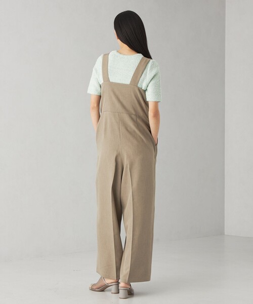 EMMEL REFINES（エメルリファインズ）の「＜EMMEL REFINES＞EM ワイドベルト サロペット（サロペット/オーバーオール・レディース・ブラック/ベージュ・S/M）」の3枚目の写真