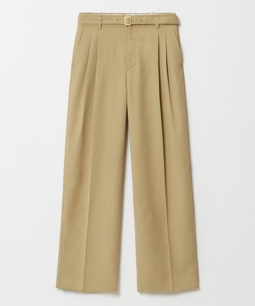 allureville(アルアバイル)の「CRISPYカルゼタックパンツ(その他パンツ・レディース・ベージュ/ネイビー/ブルー・1/2)」の14枚目の写真