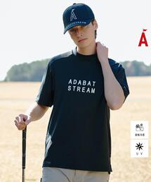 ADABAT STREAM（アダバットストリーム）の「UVカット/接触冷感 ドライタッチモックネックT（Tシャツ/カットソー）」